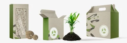 Labelprint24 baut nachhaltige Verpackungen weiter aus - Graskarton für Schachteln