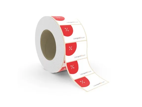 Labels on rolls - promotional products