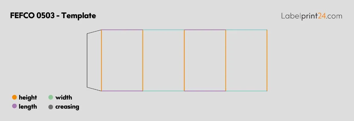 FEFCO 0503 - Template