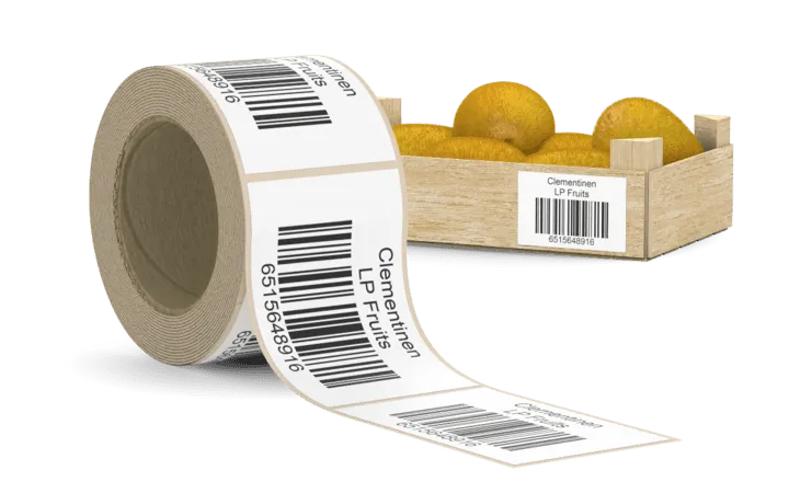 Étiquettes code barres