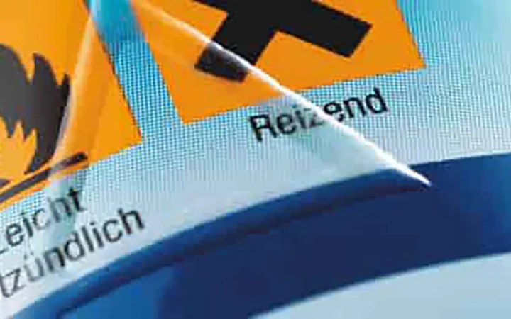 Warnhinweis-Etiketten Warnhinweis-Etiketten