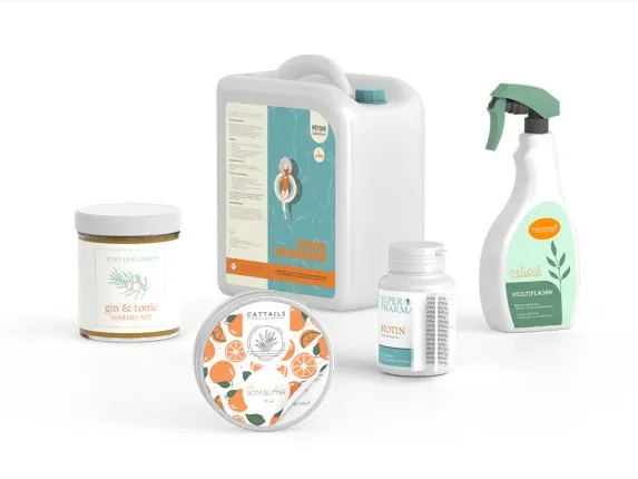 different labels on different products different labels on different products