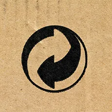 Grüner Punkt Mülltrennung Grüner Punkt Mülltrennung