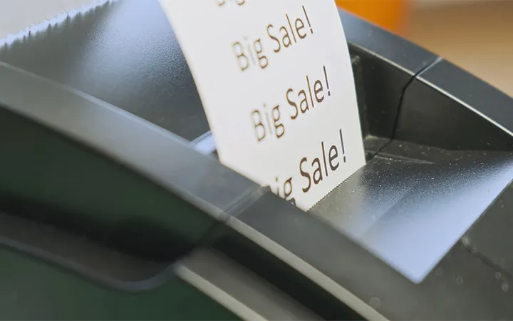 Thermotransferdruck beim Etikettendruck Thermotransferdruck beim Etikettendruck