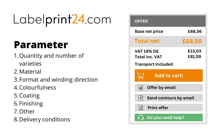 Calculator Labelprint24