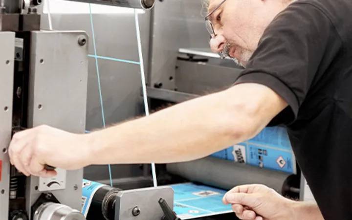 Production labels Labelprint24