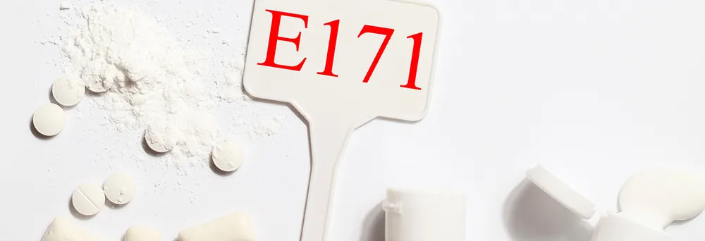 E171 Zeichen - Zusatzstoffe