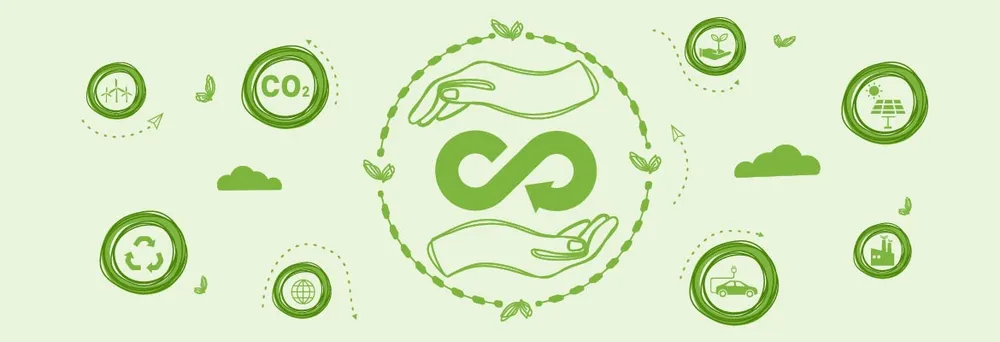 Verschiedene Umweltsymbole  Verschiedene Umweltsymbole