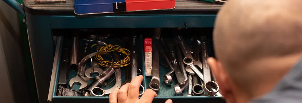 Etikettierung von KFZ Werkzeugen Etikettierung von KFZ Werkzeugen