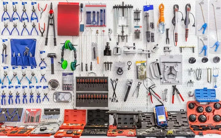 Kfz-Etiketten für Werkzeuge Kfz-Etiketten für Werkzeuge