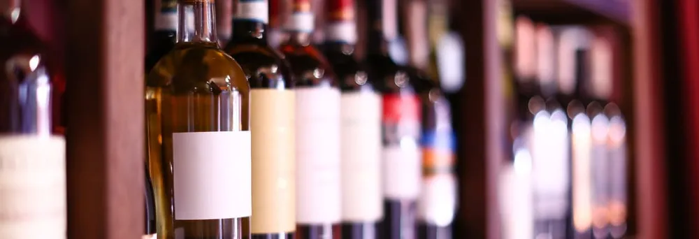 Weinetiketten - eckige Etiketten