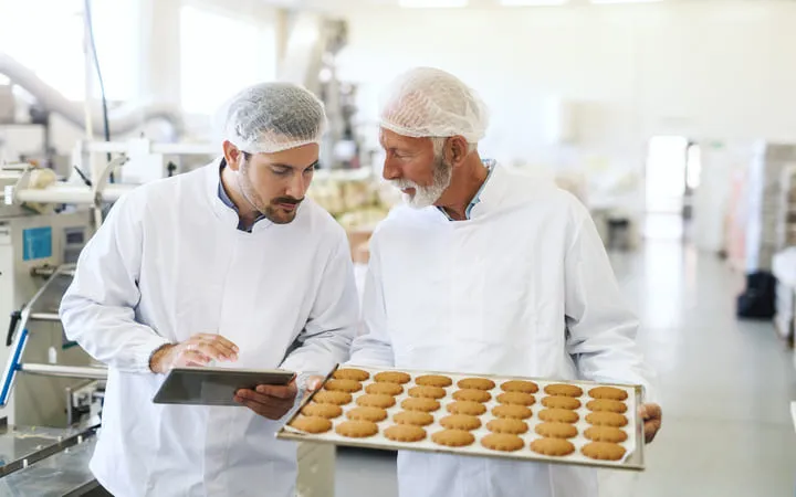 Überprüfung des Herstellungsprozesse von Backwaren - HACCP Kontrolle  Überprüfung des Herstellungsprozesse von Backwaren - HACCP Kontrolle