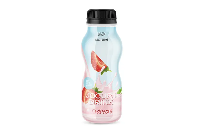 Joghurt Flasche Shrink Sleeve