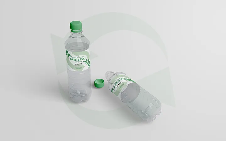 PET Flasche Shrink Sleeve