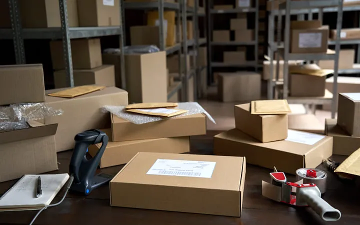 Cartons d'expédition