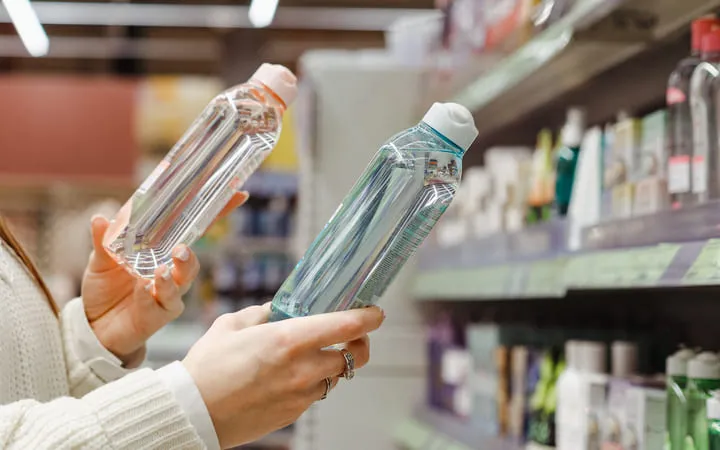 Transparente Etiketten