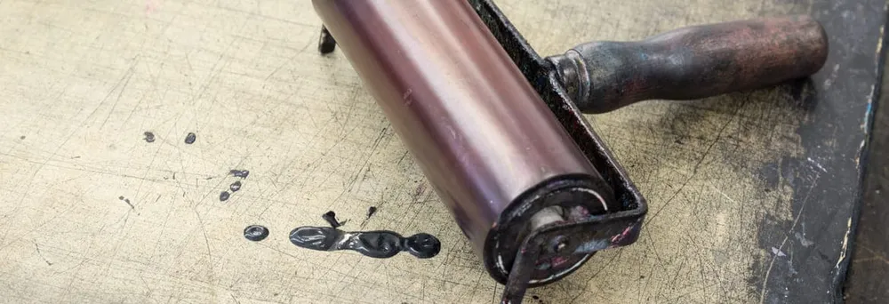 Lithographiestein - Druck im 18. Jahrhundert Lithographiestein - Druck im 18. Jahrhundert