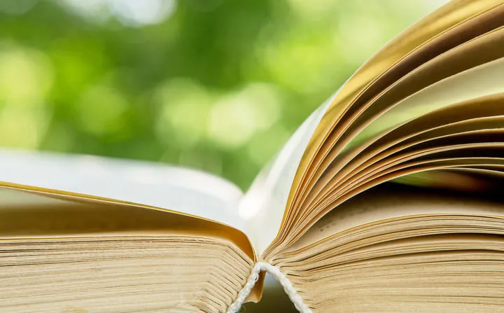 Geöffnetes Buch Geöffnetes Buch