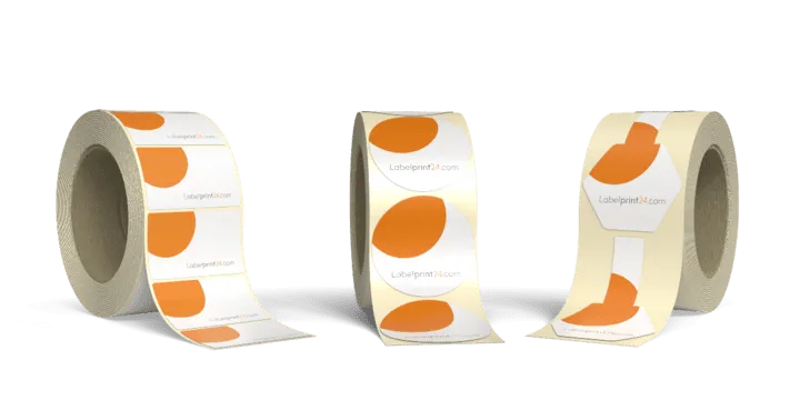 étiquettes en rouleau