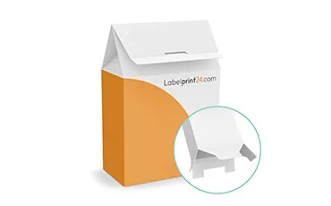 Beutelschachtel mit Steckboden 