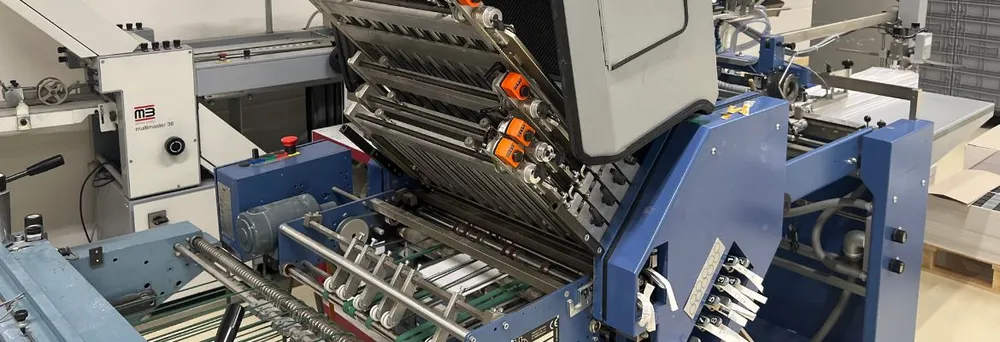 Paper Folding Machine  Falzmaschine