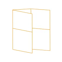 Wickel-Kreuzbruchfalz Beipackzettel