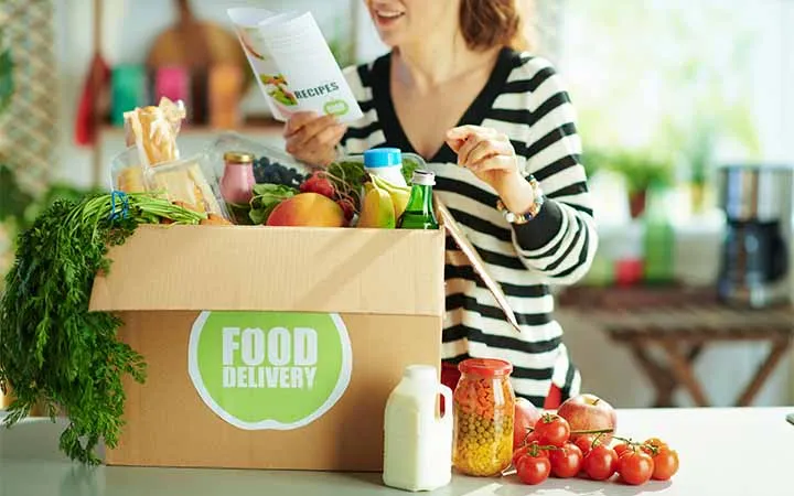 Versandkarton für Lebensmittelbranche  Versandkarton für Lebensmittelbranche