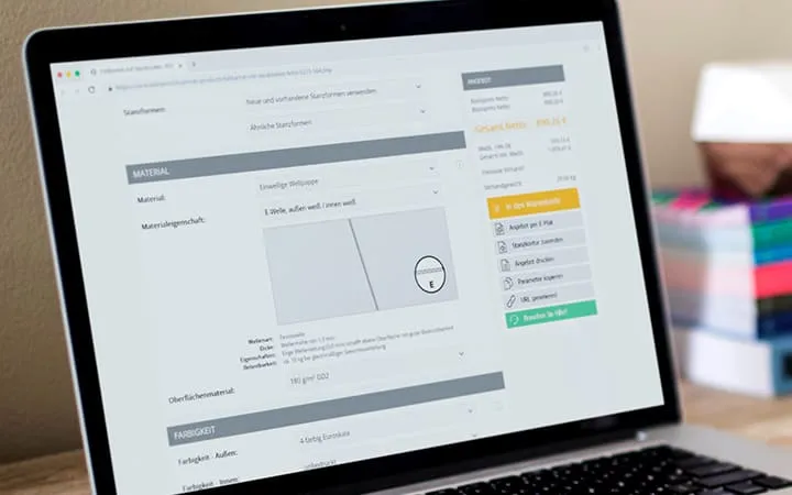 Webseite von Labelprint24.com Webseite von Labelprint24.com