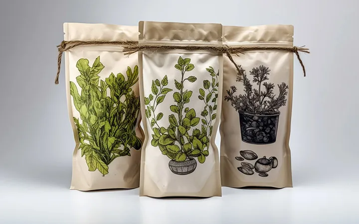 Wiederverschliesßbare Beutel mit Druck Wiederverschliesßbare Beutel mit Druck