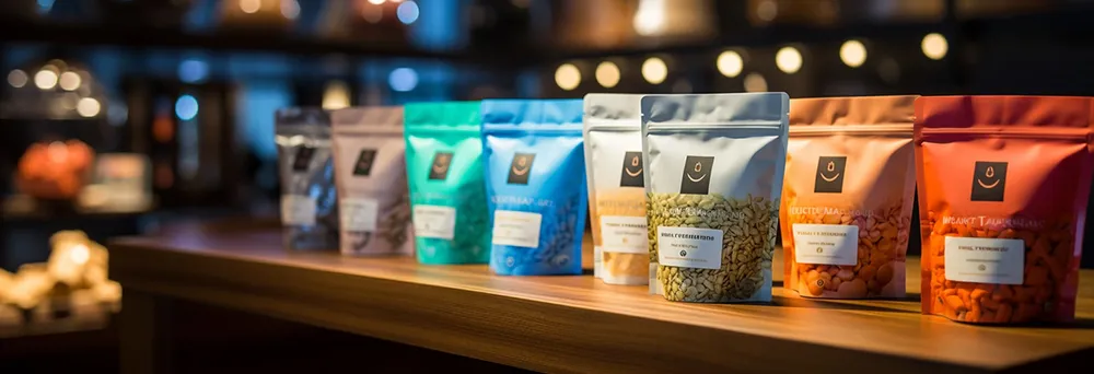 Wiederverschließbare Beutel mit verschiedenen Designs Wiederverschließbare Beutel mit verschiedenen Designs