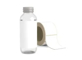 Unbedruckte Etiketten