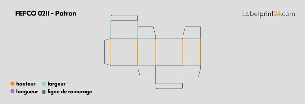 FEFCO 0211 - Patron FEFCO 0211 - Patron