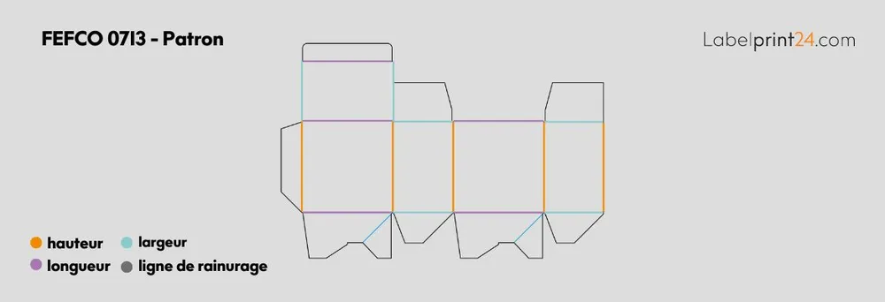 FEFCO 0713 - Patron FEFCO 0713 - Patron