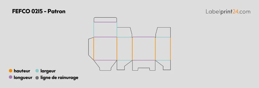 FEFCO 0215 - Patron FEFCO 0215 - Patron