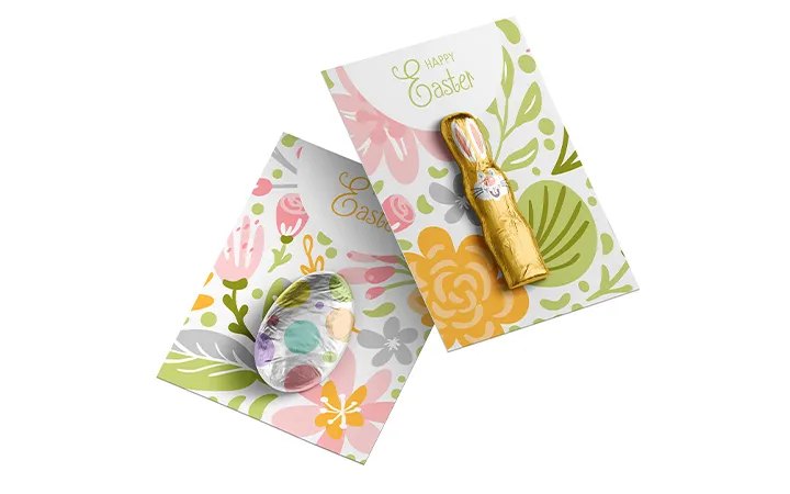 Kartonzuschnitte als Verpackung für Süssigkeiten Kartonzuschnitte als Verpackung für Süssigkeiten