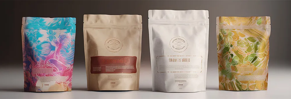 Doypack in formati diversi Doypack in formati diversi