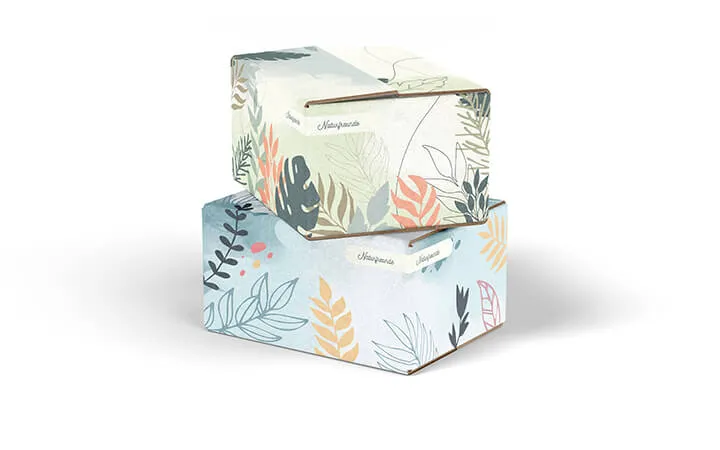 Veredelung Versandkarton Veredelung Versandkarton