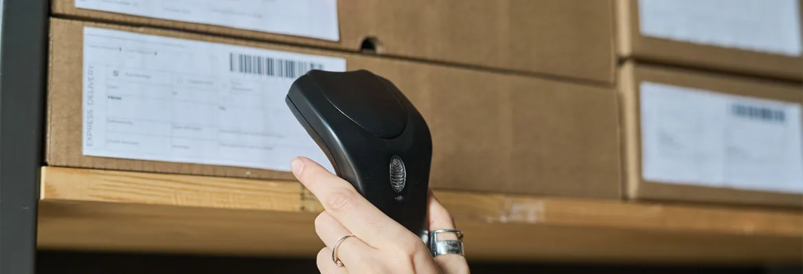 Barcode der gescannt wird Barcode der gescannt wird