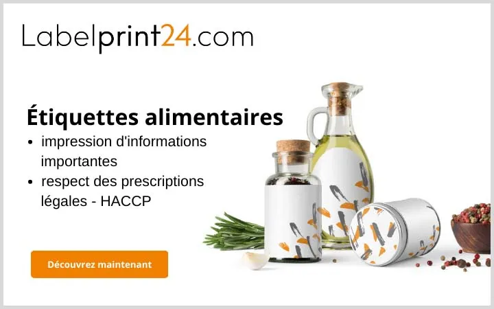 Étiquettes alimentaires